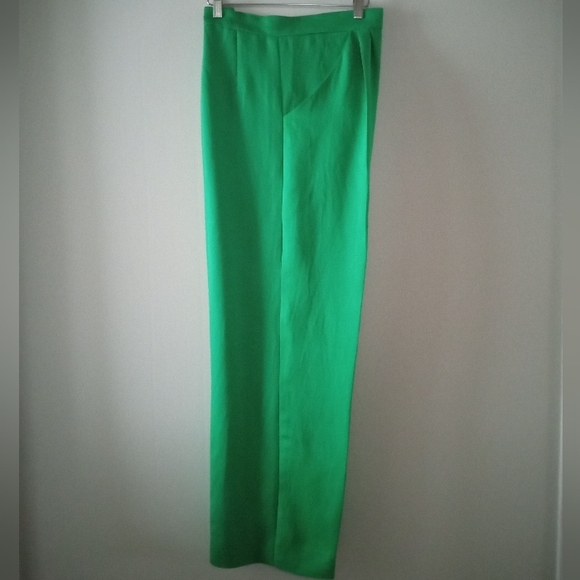 💚Women's Summer Pants | Size 12-13 | Emerald Green - Picture 4 of 8
